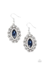 Load image into Gallery viewer, Long May She Reign - Blue Earrings