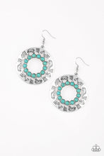 Load image into Gallery viewer, Organically Omega - Blue Earrings