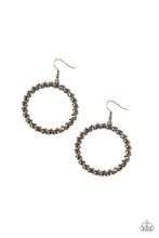 Load image into Gallery viewer, Enlighten Me - Brass Earrings