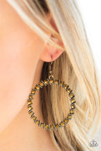 Load image into Gallery viewer, Enlighten Me - Brass Earrings