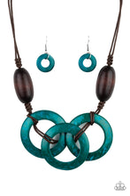 Load image into Gallery viewer, Bahama Drama - Blue Necklace