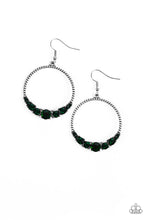 Load image into Gallery viewer, Self-Made Millionaire - Green Earrings