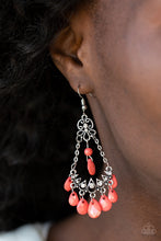 Load image into Gallery viewer, Malibu Sunset - Orange Earrings