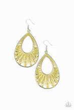 Load image into Gallery viewer, Flamingo Flamenco - Yellow Earrings