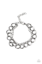 Load image into Gallery viewer, Material Girl - Black Gunmetal Bracelet