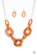 Load image into Gallery viewer, Courageously Chromatic - Brown Necklace