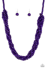 Load image into Gallery viewer, Tahiti Tropic - Purple Necklace