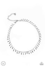 Load image into Gallery viewer, PURR-fect Ten - Silver Choker Necklace