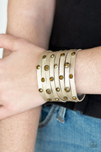 Load image into Gallery viewer, Go-Getter Glamorous - Brass Bracelet