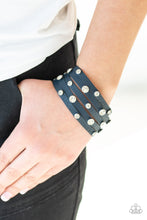 Load image into Gallery viewer, Rhinestone Reputation - Blue Bracelet