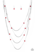 Load image into Gallery viewer, Open For Opulence - Red Necklace