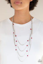 Load image into Gallery viewer, Open For Opulence - Red Necklace