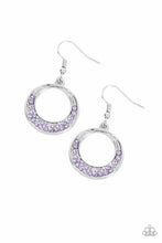 Load image into Gallery viewer, Socialite Luster - Purple Earrings