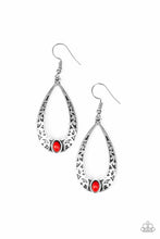 Load image into Gallery viewer, Colorfully Charismatic - Red Earrings