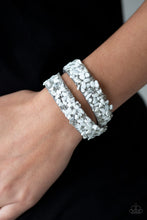 Load image into Gallery viewer, CRUSH To Conclusions - White Bracelet