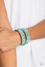 Load image into Gallery viewer, CRUSH To Conclusions - Blue Bracelet