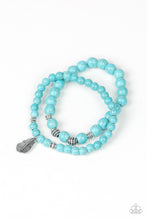 Load image into Gallery viewer, Desert Dove - Blue Set of Bracelets
