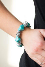 Load image into Gallery viewer, Stone Age Stunner - Blue Bracelet