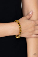 Load image into Gallery viewer, Crystal Candelabras - Brass Bracelet
