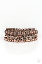Load image into Gallery viewer, Rose Garden Gala - Copper Set of Bracelets