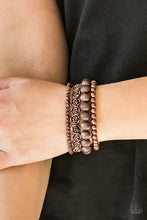 Load image into Gallery viewer, Rose Garden Gala - Copper Set of Bracelets