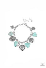 Load image into Gallery viewer, Garden Hearts - Green Bracelet