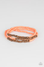Load image into Gallery viewer, Woodland Wanderer - Orange Set of Bracelets