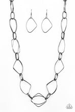 Load image into Gallery viewer, Attitude Adjustment - Black Gunmetal Necklace