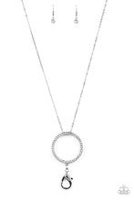 Load image into Gallery viewer, Center Of Attention - Black Gunmetal Lanyard