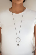 Load image into Gallery viewer, Center Of Attention - Black Gunmetal Lanyard