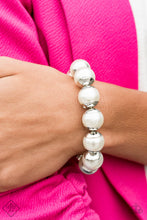 Load image into Gallery viewer, One Woman Show-STOPPER - White Bracelet