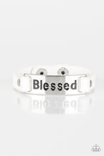 Load image into Gallery viewer, Count Your Blessings - White Bracelet