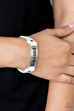 Load image into Gallery viewer, Count Your Blessings - White Bracelet