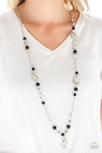 Load image into Gallery viewer, Serenely Springtime - Black Lanyard