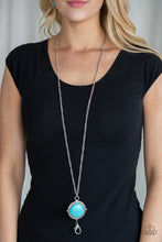 Load image into Gallery viewer, Desert Equinox - Blue Lanyard