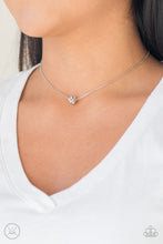 Load image into Gallery viewer, Modest Shine - White Choker Necklace