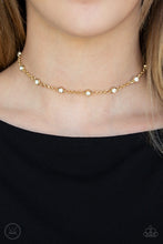 Load image into Gallery viewer, Stunningly Stunning - Gold Choker Necklace