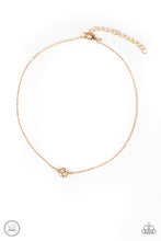 Load image into Gallery viewer, Modest Shine - Gold Choker Necklace