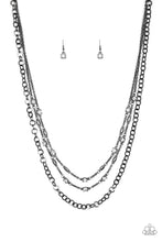 Load image into Gallery viewer, Metro Mixer - Black Necklace