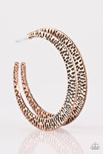 Load image into Gallery viewer, BEAST Friends Forever - Copper Hoop Earrings