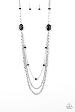 Load image into Gallery viewer, Dare To Dazzle - Black Necklace