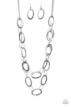 Load image into Gallery viewer, Glimmer Goals - Black Gunmetal Necklace