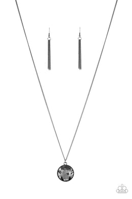 Dauntless Diva - Black Gunmetal Necklace
