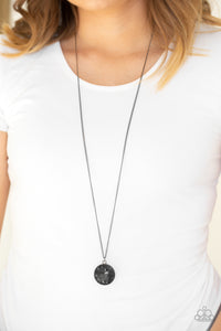 Dauntless Diva - Black Gunmetal Necklace