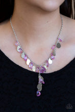 Load image into Gallery viewer, Sailboat Sunsets - Purple Necklace