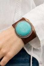Load image into Gallery viewer, Wander On Repeat - Blue Bracelet