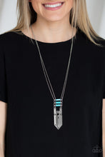 Load image into Gallery viewer, Triassic Era - Blue Necklace
