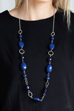 Load image into Gallery viewer, Shimmer Simmer - Blue Necklace