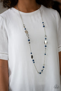 Serenely Springtime - Blue Necklace