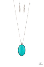 Load image into Gallery viewer, Stone Stampede - Blue Necklace